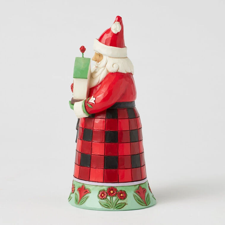 Enesco Jim Shore Heartwood Creek Santa Holding Birdhouse And Birds Figurine, 6.5" 5 Enesco Jim Shore Heartwood Creek Santa Holding Birdhouse And Birds Figurine, 6.5" - Image 3