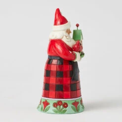 Enesco Jim Shore Heartwood Creek Santa Holding Birdhouse And Birds Figurine, 6.5" 9 Enesco Jim Shore Heartwood Creek Santa Holding Birdhouse And Birds Figurine, 6.5" -Hallmark Store Jim Shore Santa With Cardinals and Birdhouse Figurine 6017024 04