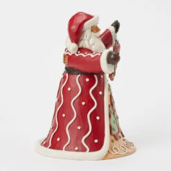 Enesco Jim Shore Heartwood Creek Santa With Gingerbread Garland Figurine, 9.25" 9 Enesco Jim Shore Heartwood Creek Santa With Gingerbread Garland Figurine, 9.25" -Hallmark Store Jim Shore Santa With Cookie Garland Figurine 6017264 04