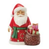 Enesco Jim Shore Heartwood Creek Santa With Bag Of Toys Figurine, 4.88" 2 Enesco Jim Shore Heartwood Creek Santa With Bag Of Toys Figurine, 4.88" -Hallmark Store Jim Shore Santa With Sack of Presents Figurine 6017296 01