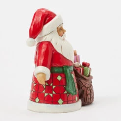 Enesco Jim Shore Heartwood Creek Santa With Bag Of Toys Figurine, 4.88" 9 Enesco Jim Shore Heartwood Creek Santa With Bag Of Toys Figurine, 4.88" -Hallmark Store Jim Shore Santa With Sack of Presents Figurine 6017296 04