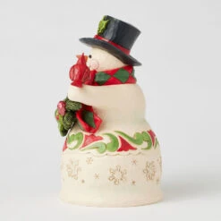 Enesco Jim Shore Heartwood Creek Snowman With Garland And Cardinal Figurine, 8.75" 8 Enesco Jim Shore Heartwood Creek Snowman With Garland And Cardinal Figurine, 8.75" -Hallmark Store Jim Shore Snowman With Garland and Cardinal Figurine 6017054 03