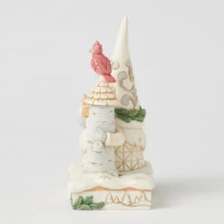 Enesco Jim Shore Woodland Gnome With Birdhouse And Birds Figurine, 6.22" 8 Enesco Jim Shore Woodland Gnome With Birdhouse And Birds Figurine, 6.22" -Hallmark Store Jim Shore Woodland Gnome With Birdhouse and Birds 6017176 03