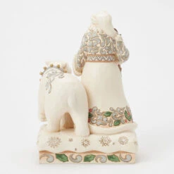 Enesco Jim Shore Woodland Santa With Polar Bear Figurine, 10.24" 7 Enesco Jim Shore Woodland Santa With Polar Bear Figurine, 10.24" -Hallmark Store Jim Shore Woodland Santa With Polar Bear Figurine 6017170 02