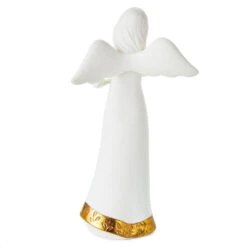 Hallmark A Reason To Be Grateful Friendship Angel Figurine, 8.5" -Hallmark Store Joanne Eschrich Ceramic Friendship Angel Figurine 1JOA2110 02