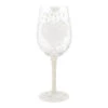 Lolita Two Hearts One Love Handpainted Wine Glass, 15 Oz. 2 Lolita Two Hearts One Love Handpainted Wine Glass, 15 Oz. -Hallmark Store Keepsake for Bride or Wedding Day Lolita Wine Glass 6016403 01