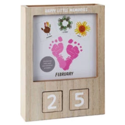 Hallmark Happy Little Memories DIY Perpetual Calendar Picture Frame, 7x9.5