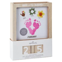 Hallmark Happy Little Memories DIY Perpetual Calendar Picture Frame, 7x9.5 -Hallmark Store Kids Art Perpetual Calendar Picture Frame 1BBY4905 05