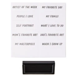 Hallmark Kids' Art Picture Frame Box, 11.5x14 11 Hallmark Kids' Art Picture Frame Box, 11.5x14 -Hallmark Store Kids Artwork Picture Frame With Storage in Back 1BBY4904 05