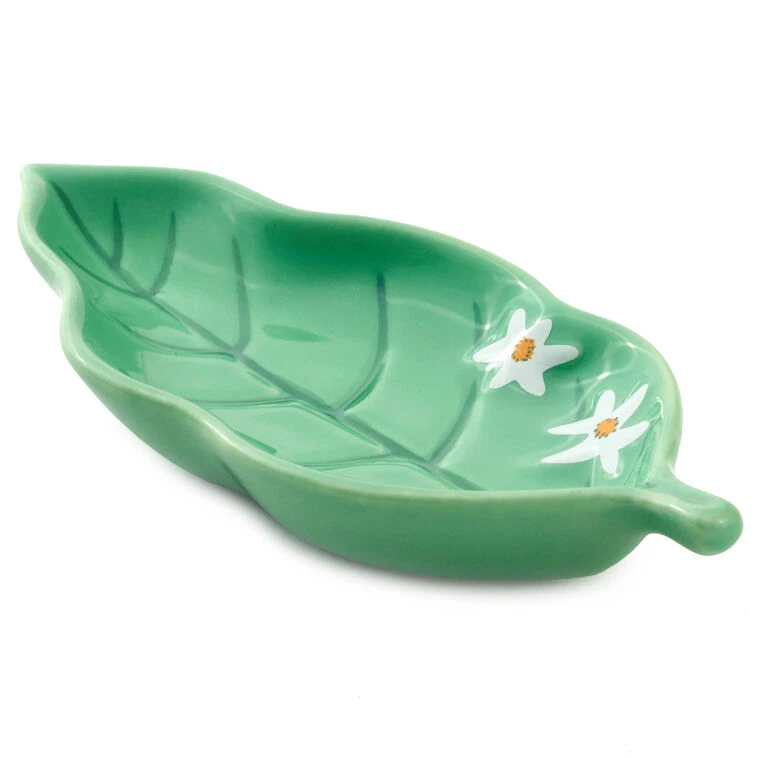Hallmark Leaf-Shaped Trinket Dish 3 Hallmark Leaf-Shaped Trinket Dish