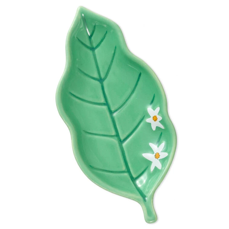 Hallmark Leaf-Shaped Trinket Dish 4 Hallmark Leaf-Shaped Trinket Dish - Image 2