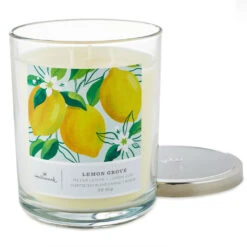 Hallmark Lemon Grove 3-Wick Jar Candle, 16 Oz. -Hallmark Store Lemon Grove 3Wick Jar Candle 1BGC1055 03
