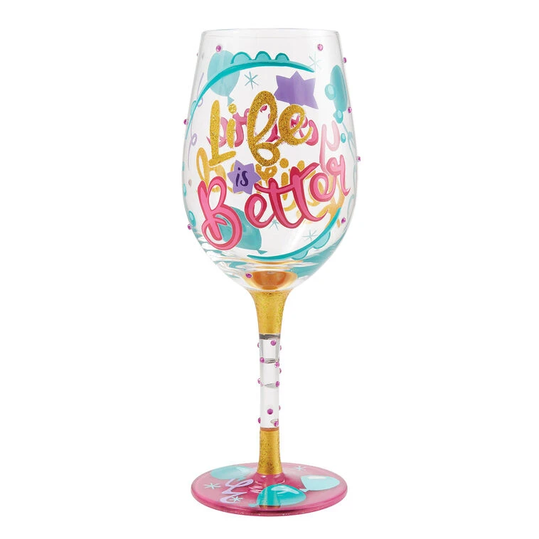 Lolita Life Is Better When Retired Wine Glass, 15 Oz. 3 Lolita Life Is Better When Retired Wine Glass, 15 Oz.