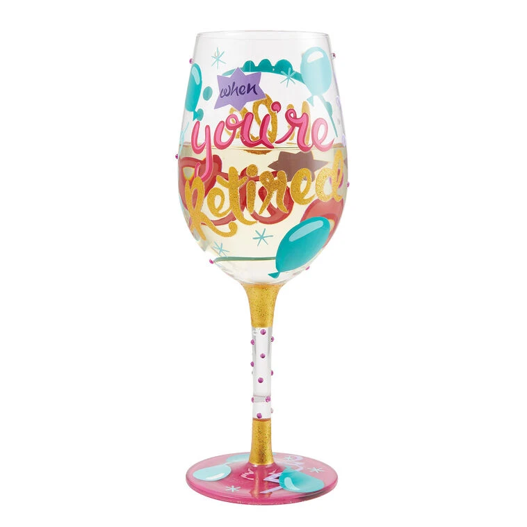 Lolita Life Is Better When Retired Wine Glass, 15 Oz. 4 Lolita Life Is Better When Retired Wine Glass, 15 Oz. - Image 2