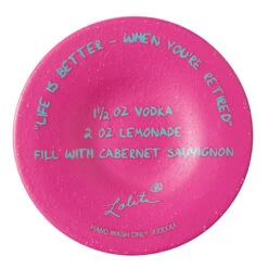 Lolita Life Is Better When Retired Wine Glass, 15 Oz. 9 Lolita Life Is Better When Retired Wine Glass, 15 Oz. -Hallmark Store Life Is Better When Retired Handpainted Wine Glass 6014187 04