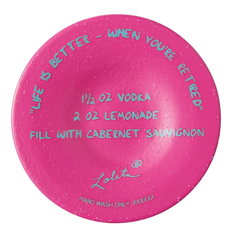 Lolita Life Is Better When Retired Wine Glass, 15 Oz. 6 Lolita Life Is Better When Retired Wine Glass, 15 Oz. - Image 4