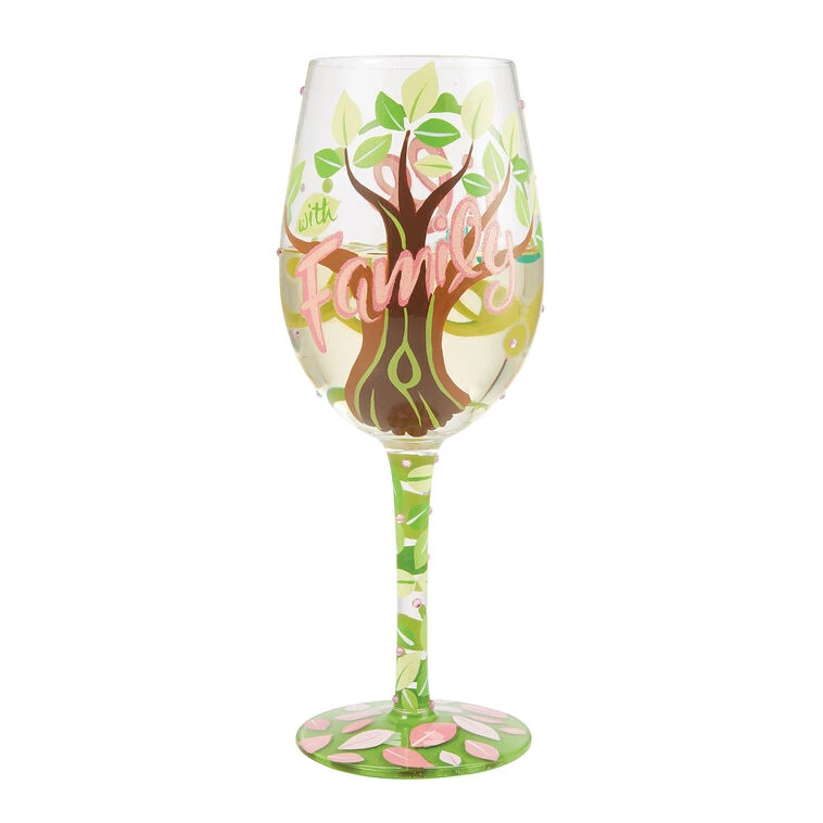 Lolita Life Is Better With Family Wine Glass, 15 Oz. 4 Lolita Life Is Better With Family Wine Glass, 15 Oz. - Image 2