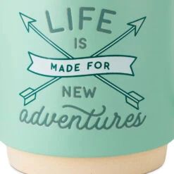 Hallmark Life's New Adventures Mug, 16 Oz. -Hallmark Store Life Is Made for New Adventures Ceramic Mug 1MUG3619 03