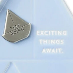 Hallmark Sailboat-Shaped Trinket Dish With Token -Hallmark Store Light Blue SailboatShaped Trinket Dish With Token 1BIT2002 05