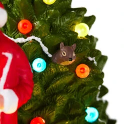 Hallmark National Lampoon's Christmas Vacation™ Griswold Family Christmas Figurine With Light And Sound, 7.75" H 13 Hallmark National Lampoon's Christmas Vacation™ Griswold Family Christmas Figurine With Light And Sound, 7.75" H -Hallmark Store LightUp Clark Griswold Tree and Chair Figurine 1XKT6145 05