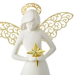 Hallmark Joanne's Angels Rejoice Lighted Angel Figurine, 12" -Hallmark Store Lighted Porcelain Angel Figurine 1JOA2262 03
