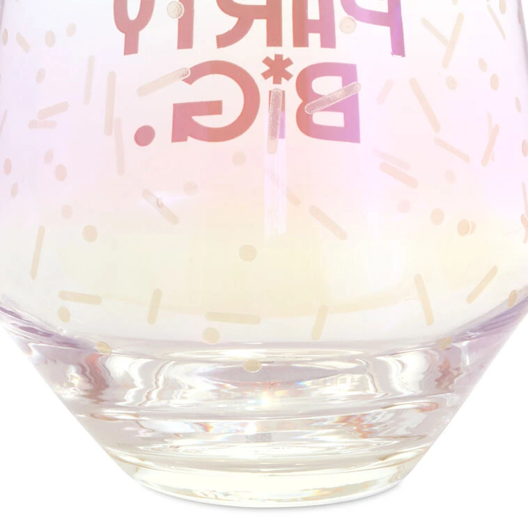 Hallmark Live Big Jumbo Stemless Wine Glass, 43 Oz. 6 Hallmark Live Big Jumbo Stemless Wine Glass, 43 Oz. - Image 4