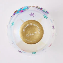 Lolita Bejeweled Butterfly Stemless Handpainted Wine Glass, 20 Oz. 9 Lolita Bejeweled Butterfly Stemless Handpainted Wine Glass, 20 Oz. -Hallmark Store Lolita Butterfly With Gems Stemless Wine Glass 6016973 04