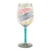 Lolita Birthdays Are The Confetti Of Life Handpainted Wine Glass, 15 Oz. 2 Lolita Birthdays Are The Confetti Of Life Handpainted Wine Glass, 15 Oz. -Hallmark Store Lolita Colorful Confetti Birthday Wine Glass 6016966 01