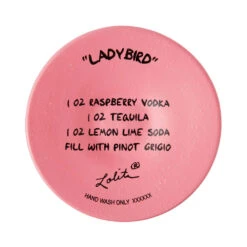 Lolita Ladybird Handpainted Wine Glass, 15 Oz. 9 Lolita Ladybird Handpainted Wine Glass, 15 Oz. -Hallmark Store Lolita Daisy and Ladybug Wine Glass 6016974 04