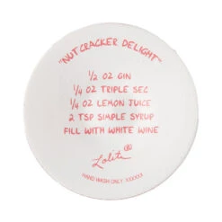 Lolita Nutcracker Delight Handpainted Wine Glass, 15 Oz. -Hallmark Store Lolita Pink and Blue Nutcracker Wine Glass 6017411 04