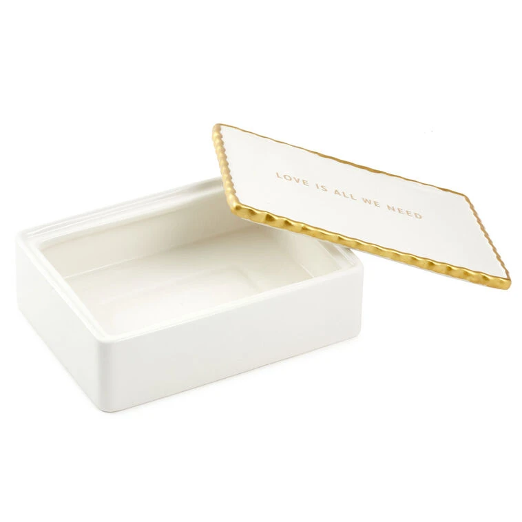 Hallmark Love Is All We Need Ceramic Keepsake Box 5 Hallmark Love Is All We Need Ceramic Keepsake Box - Image 3