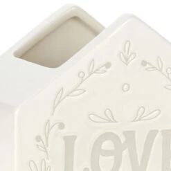 Hallmark Love Lives Here House-Shaped Vase -Hallmark Store Love Lives Here HouseShaped Vase 1SNN1137 03
