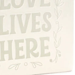 Hallmark Love Lives Here House-Shaped Vase -Hallmark Store Love Lives Here HouseShaped Vase 1SNN1137 04