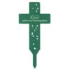 Hallmark Love Cross Garden Stake, 10.25" 1 Hallmark Love Cross Garden Stake, 10.25" -Hallmark Store Love Will Be Our Meeting Place Cross Garden Stake 1BMK1631 01