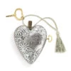 Demdaco Love You Mom Musical Art Heart, 3.5" -Hallmark Store Love You Mom Silver Metal Musical Art Heart 1003480473 01