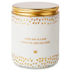Hallmark Love You More Scented Single-Wick Jar Candle, 7 Oz. -Hallmark Store Love You Scented Orange and Grapefruit Jar Candle 1FCD1013 03