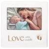 Love At First Cuddle Ceramic Picture Frame, 4x6 -Hallmark Store Love at First Cuddle Baby Photo Picture Frame 501446 01