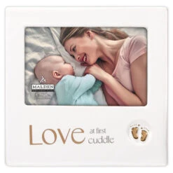 Love At First Cuddle Ceramic Picture Frame, 4x6