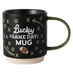Hallmark Lucky Game Day Football Mug, 16 Oz.