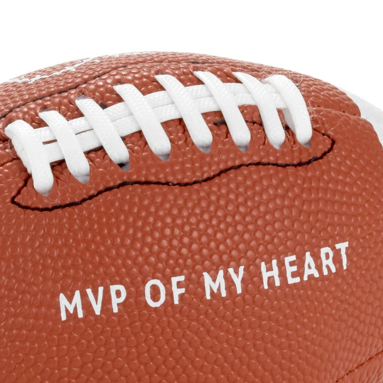 Hallmark MVP Of My Heart Plush Football, 6.5" 5 Hallmark MVP Of My Heart Plush Football, 6.5" - Image 3