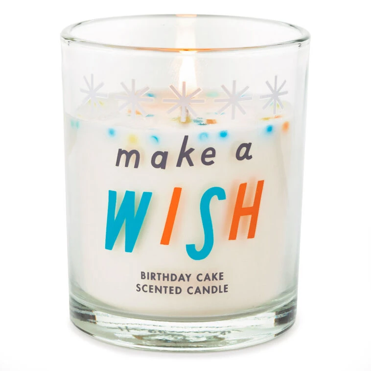 Hallmark Make A Wish Birthday Cake Jar Candle 4 Hallmark Make A Wish Birthday Cake Jar Candle - Image 2