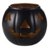 Hallmark Medium Black Metal Jack-o'-Lantern Candle Holder 1 Hallmark Medium Black Metal Jack-o'-Lantern Candle Holder -Hallmark Store Medium Black Metal JackoLantern Candle Holder 1HGN5304 01