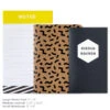 Hallmark Black And White Notebook And Memo Pad Set 2 Hallmark Black And White Notebook And Memo Pad Set -Hallmark Store Memo Pad and Two Notebooks Stationery Pack 3SOM1342 01