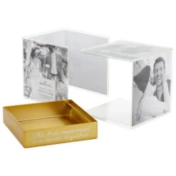 Hallmark Photo Cube Acrylic Picture Frame, Holds 5 Photos 8 Hallmark Photo Cube Acrylic Picture Frame, Holds 5 Photos -Hallmark Store Memory Cube Picture Frame for 5 Photos 1ERL1213 03