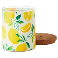 Hallmark Meyer Lemon And Lemon Zest Scented 2-Wick Jar Candle, 14.5 Oz. 8 Hallmark Meyer Lemon And Lemon Zest Scented 2-Wick Jar Candle, 14.5 Oz. -Hallmark Store Meyer Lemon and Lemon Zest Scented Jar Candle 1CND1016 03