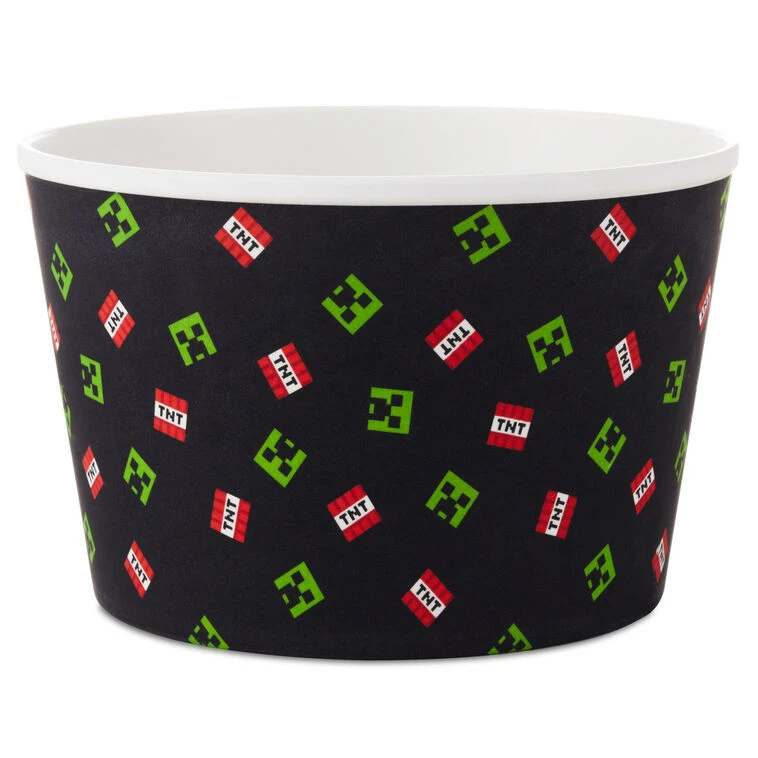 Hallmark Minecraft Popcorn Bowls, Set Of 4 5 Hallmark Minecraft Popcorn Bowls, Set Of 4 - Image 3