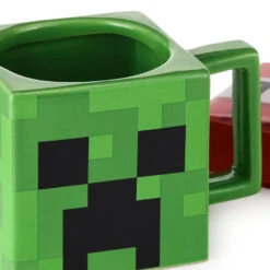 Hallmark Minecraft Creeper Square Mug With Game Sounds, 15 Oz. 9 Hallmark Minecraft Creeper Square Mug With Game Sounds, 15 Oz. -Hallmark Store Minecraft Creeper SquareShaped Mug With Sound 1NIT1022 04