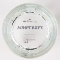 Hallmark Minecraft Game Icons Collectible Drinking Glass, 13.5 Oz. -Hallmark Store Minecraft Game Icons Collector Glass 1WOW1036 03