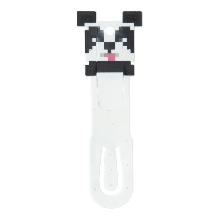 Paladone Minecraft Panda Clip-On Bookmark With LED Reading Light 4 Paladone Minecraft Panda Clip-On Bookmark With LED Reading Light - Image 2