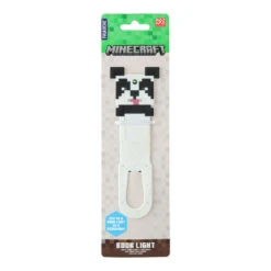 Paladone Minecraft Panda Clip-On Bookmark With LED Reading Light 10 Paladone Minecraft Panda Clip-On Bookmark With LED Reading Light -Hallmark Store Minecraft Panda ClipOn Bookmark With Light PP13678MCF 03
